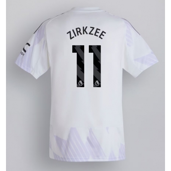 Billige Fotballdrakt Manchester United Joshua Zirkzee #11 Replika Bortedrakt 2025-26 Kortermet